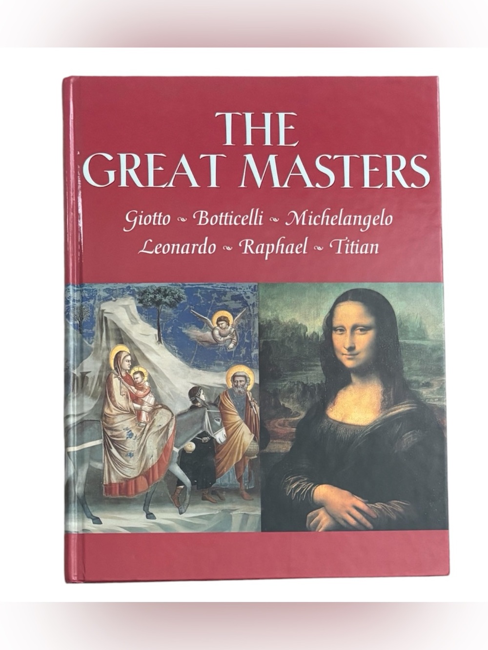Vintage 1986 "The Great Masters" Hardcover Art Book by Giorgio Vasari